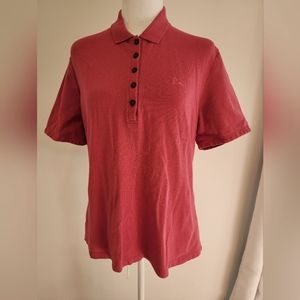 Burberry Brit Polo. Coral Color. Size XL.